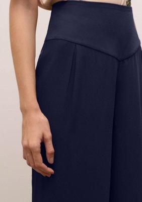Calça Iódice Wide Alta - Azul