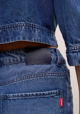 Calça Iódice Wide Média - Azul