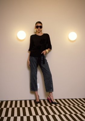 Calca Jeans Reta Profilo - Azul