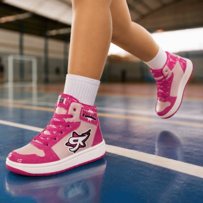 Botinha Infantil Poderosa Dos Rosa Emilly Vick