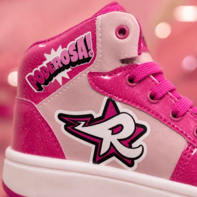 Botinha Infantil Poderosa Dos Rosa Emilly Vick