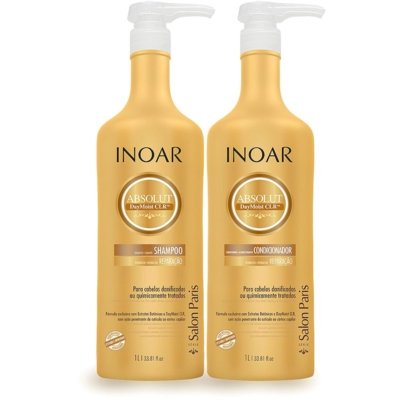 Shampoo Inoar Absolut Daymoist 1 L Condicionador 1L Menor preço em Shampoo Inoar Absolut Daymoist 1 L Condicionador 1L