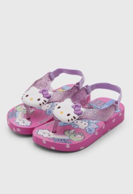 Chinelo Infantil Ipanema Hello Kitty Rosa