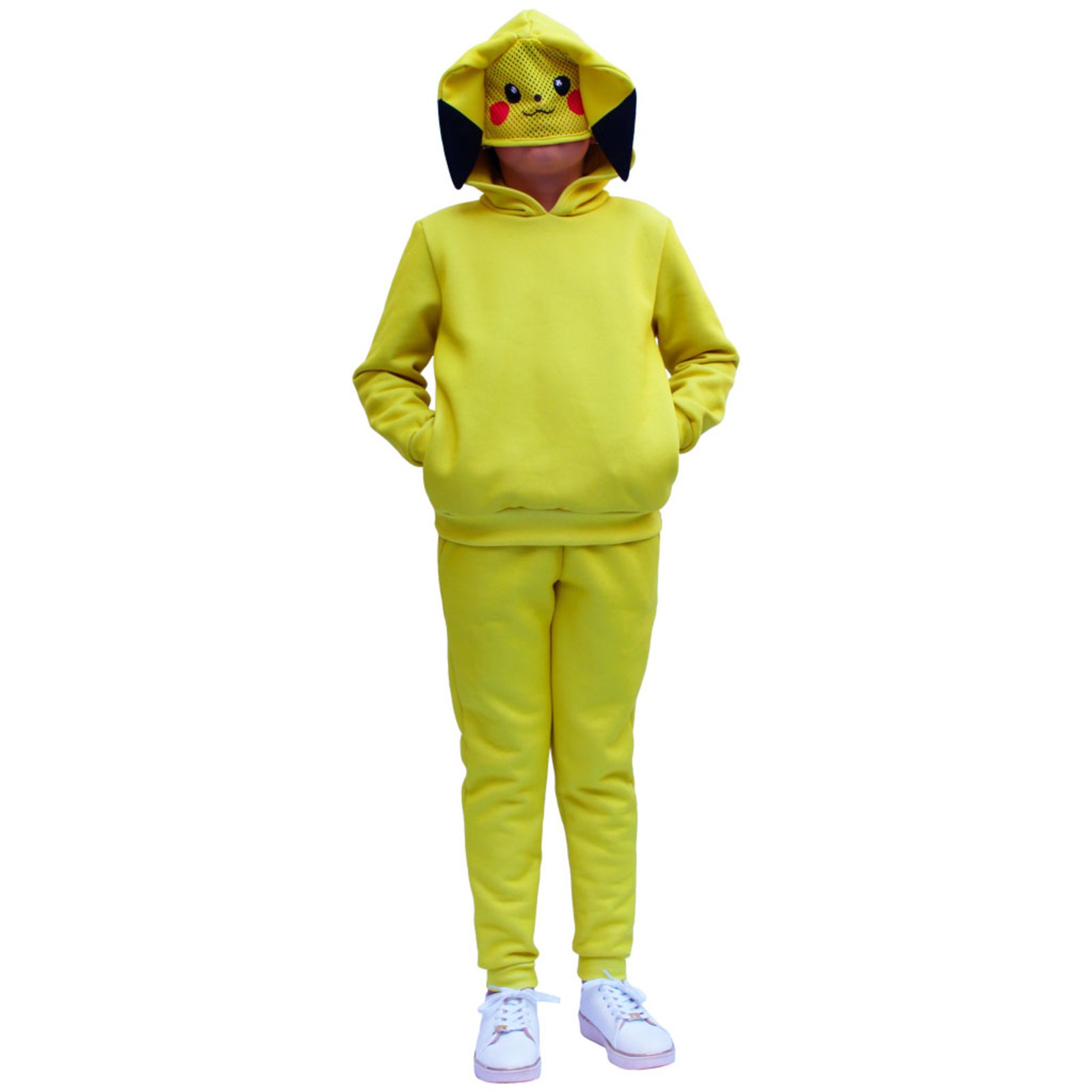 Conjunto Moletom Bebe Pikachu Com Touca Mascara Isabb Compre Agora Dafiti Brasil