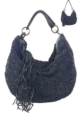 crochet hobo bolsa