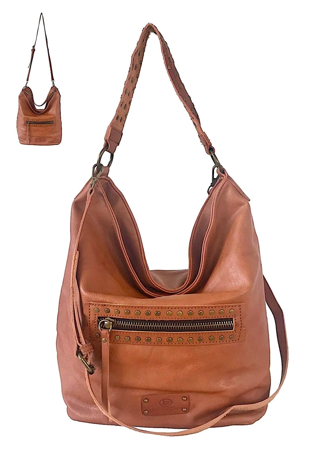 frye reed leather hobo bolsa