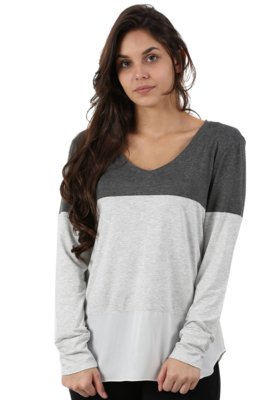T-Shirt It's & Co Baggio Mescla Cinza Menor preço em T-Shirt It's & Co Baggio Mescla Cinza