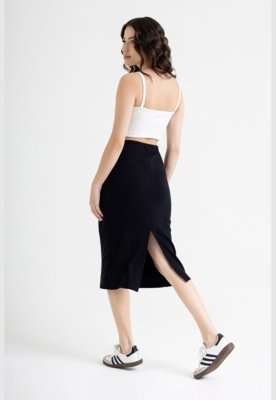 Top em Ribana Básico Just Basic Off-White
