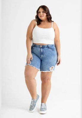 Top em Ribana Básico Just Basic Off-White