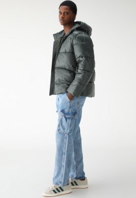 Calça Jeans Jack & Jones Cargo Azul