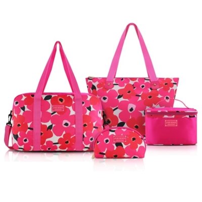 Menor preço em Conjunto de Bolsas e Necessaires de 4 Peças Jacki Design Papoula Pink
