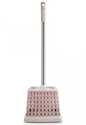 Escova Para Vaso Sanitário Retangular Jacki Design Rattan Rosa é boa?
