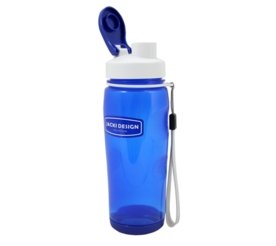 Garrafa com Bico e Alça Lateral 500 ml Jacki Design Fitness Azul Menor preço em Garrafa com Bico e Alça Lateral 500 ml Jacki Design Fitness Azul