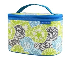 Necessaire Frasqueira Tam. G Jacki Design My Lolla Azul Menor preço em Necessaire Frasqueira Tam. G Jacki Design My Lolla Azul