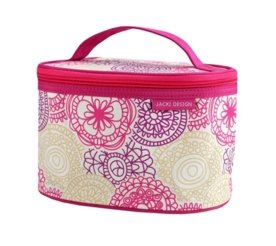 Necessaire Frasqueira Tam. P Jacki Design My Lolla Pink Menor preço em Necessaire Frasqueira Tam. P Jacki Design My Lolla Pink
