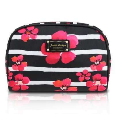 Necessaire Retangular Jacki Design Bossanova Preto Menor preço em Necessaire Retangular Jacki Design Bossanova Preto