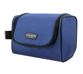 Necessaire com Alça Lateral Lisa Jacki Design Urbano Azul Menor preço em Necessaire com Alça Lateral Lisa Jacki Design Urbano Azul