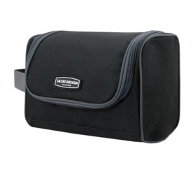 Necessaire com Alça Lateral Lisa Jacki Design Urbano Preto Menor preço em Necessaire com Alça Lateral Lisa Jacki Design Urbano Preto