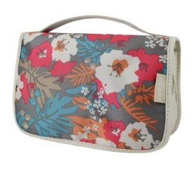 Necessaire de Viagem Estampada Jacki Design Miss Douce Bege Floral Menor preço em Necessaire de Viagem Estampada Jacki Design Miss Douce Bege Floral