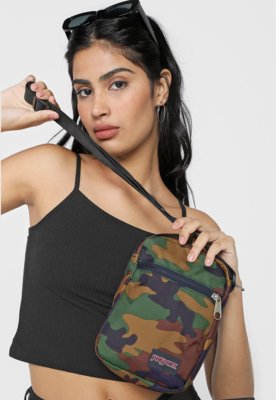 Menor preço em Bolsa Jansport Logo Verde