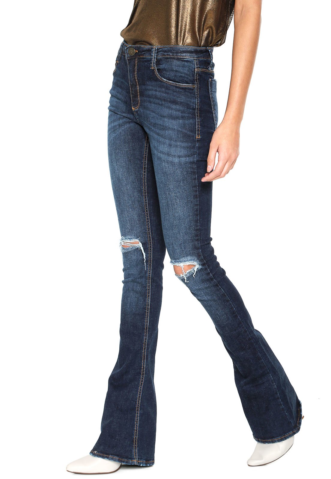 calça jeans feminina john john