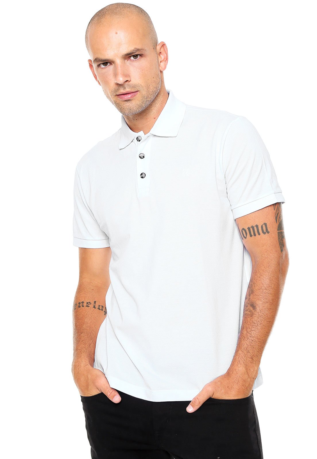 Polo John John New Simple Branca - John John - Outlet4U, Loja de Roupas