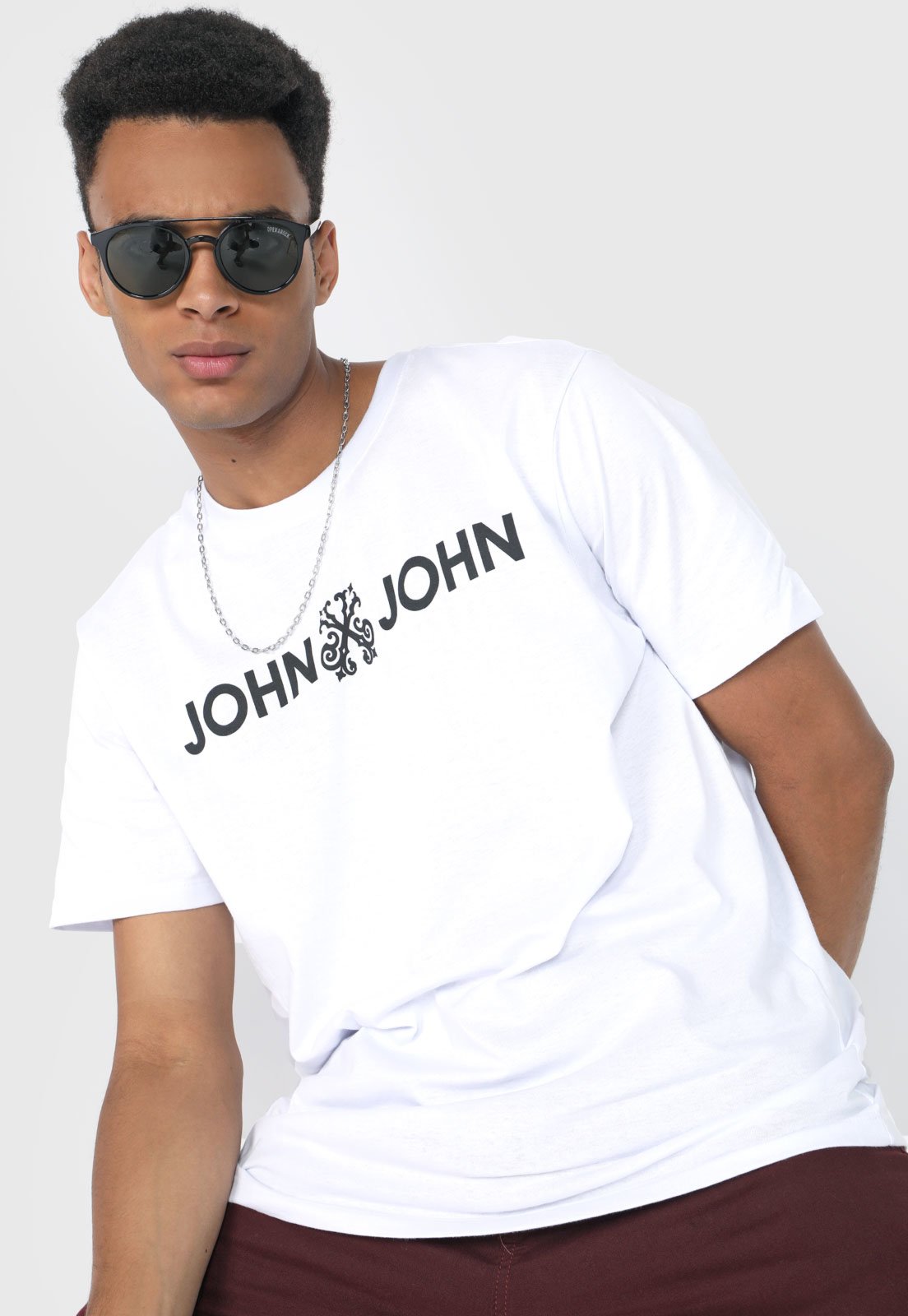 Camiseta John John JJ Basic Branca