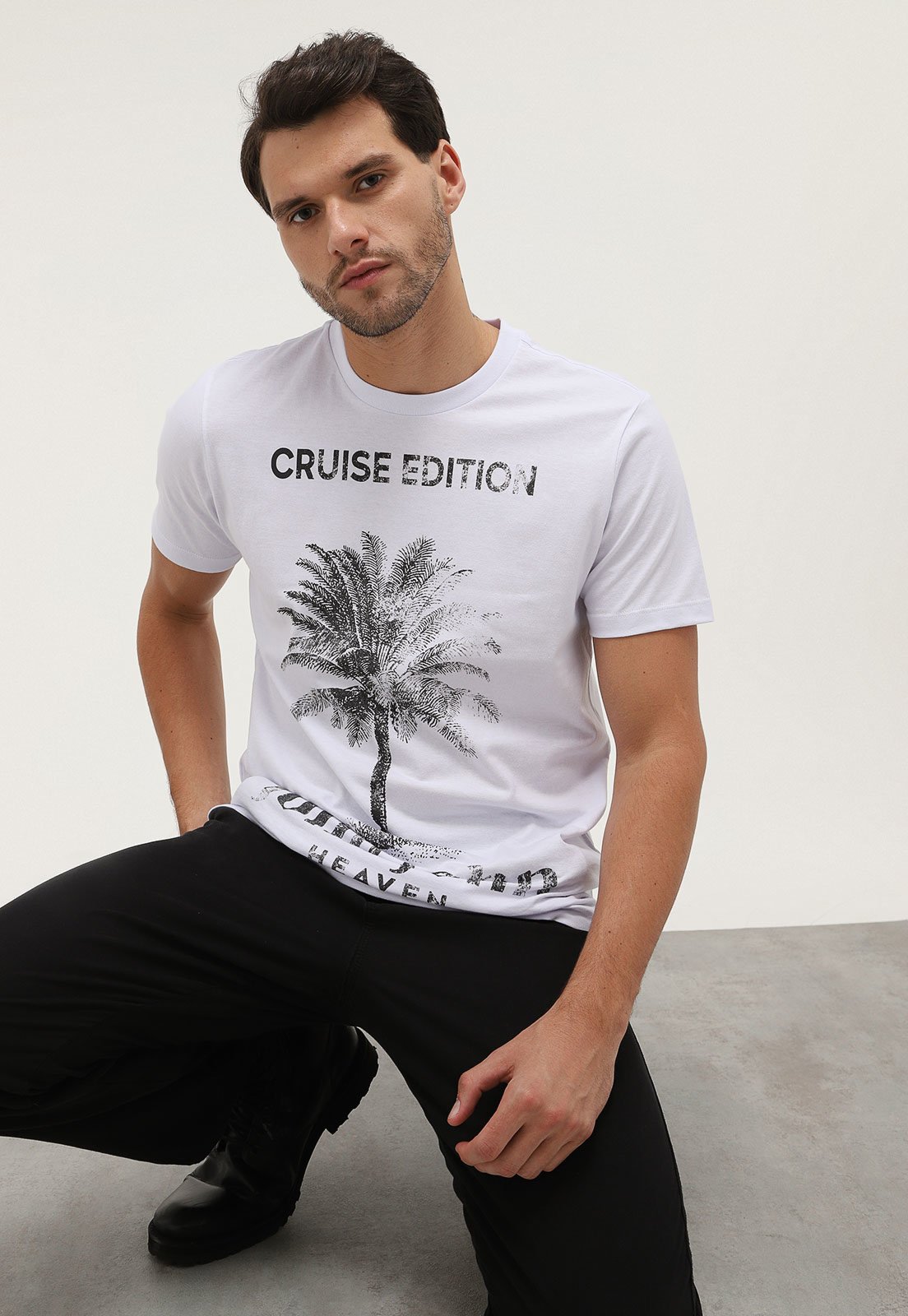 Camiseta John John Cruise Branca - Compre Agora