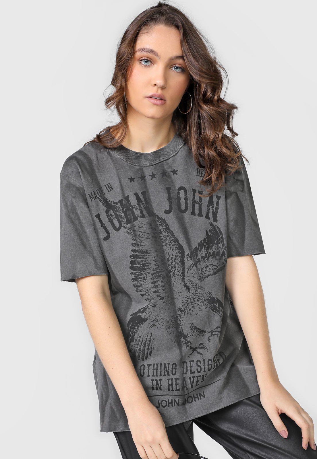 Camiseta John John Básica Feminina