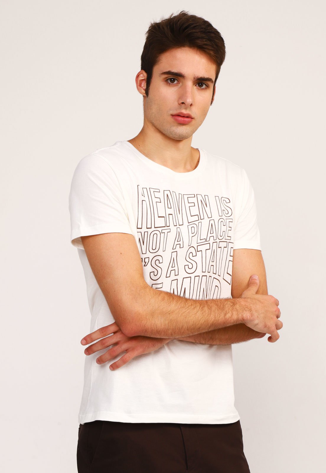 Camiseta John John Logo Preta - Faz a Boa!