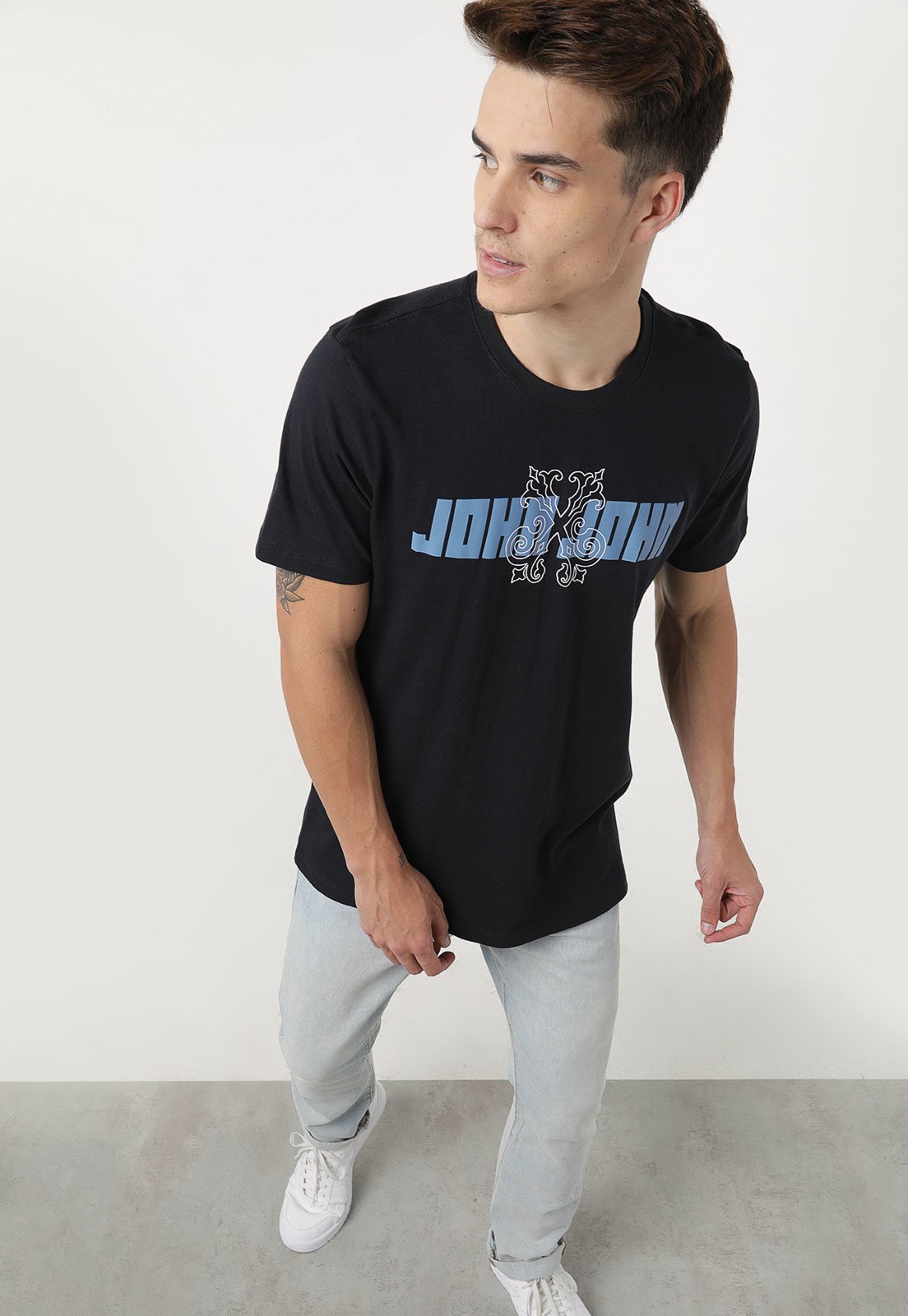 Camiseta John John 1979 Off-White - Compre Agora