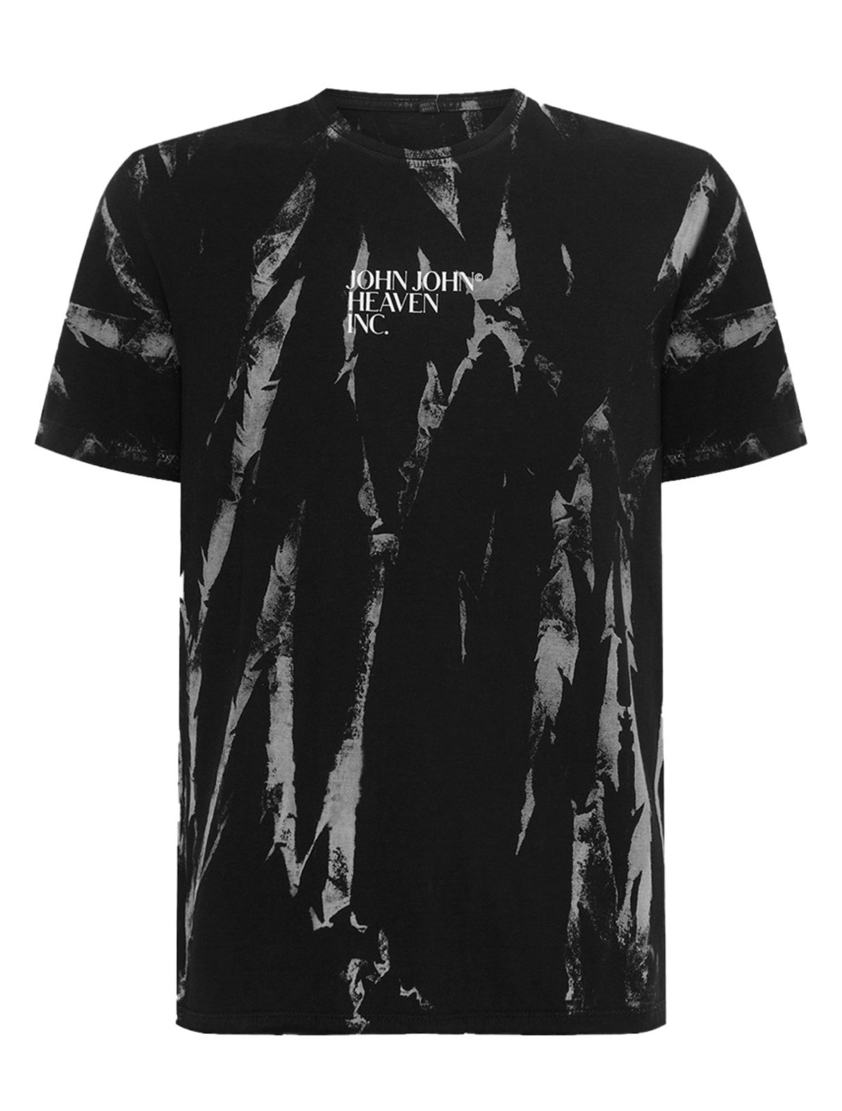 Camiseta John John Masculina Regular Linear JJ Made In Heaven Preta