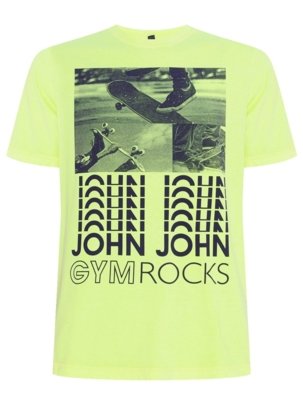 Camiseta John John Manga Curta RG Full Gym - Masculina