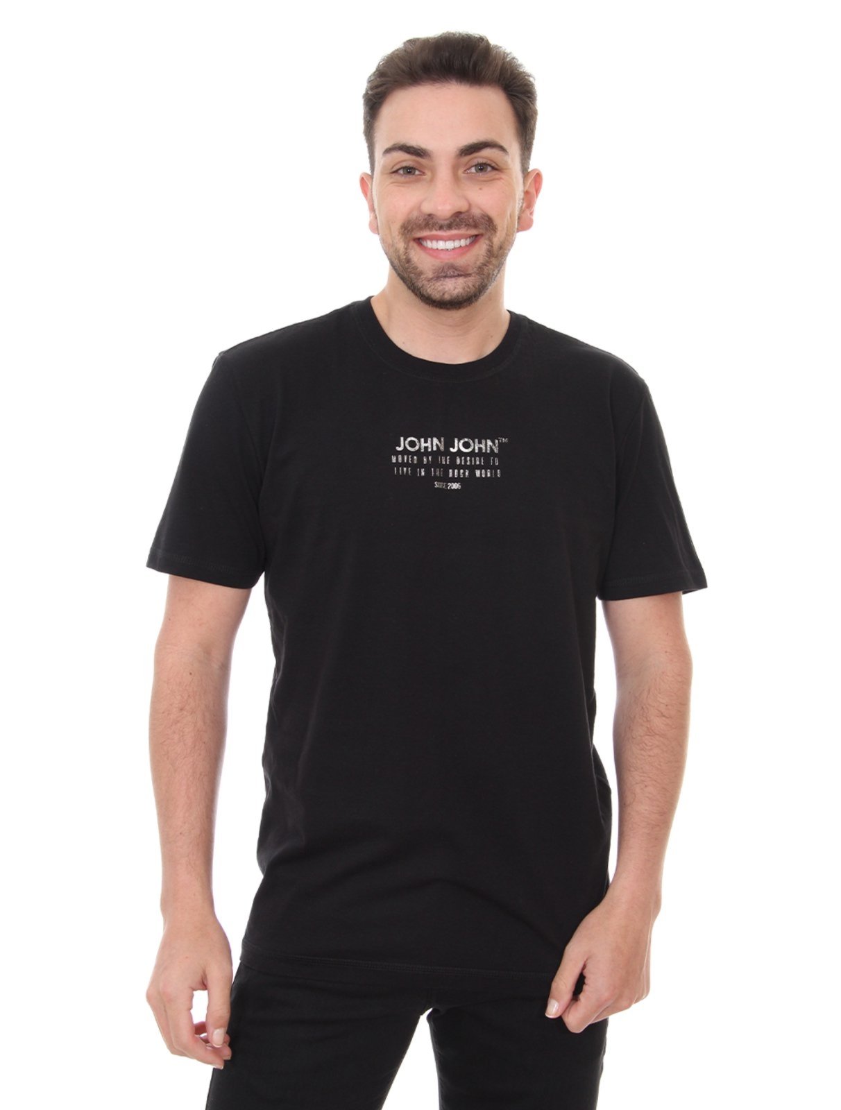 Camiseta John John Manga Curta RG Full Gym - Masculina