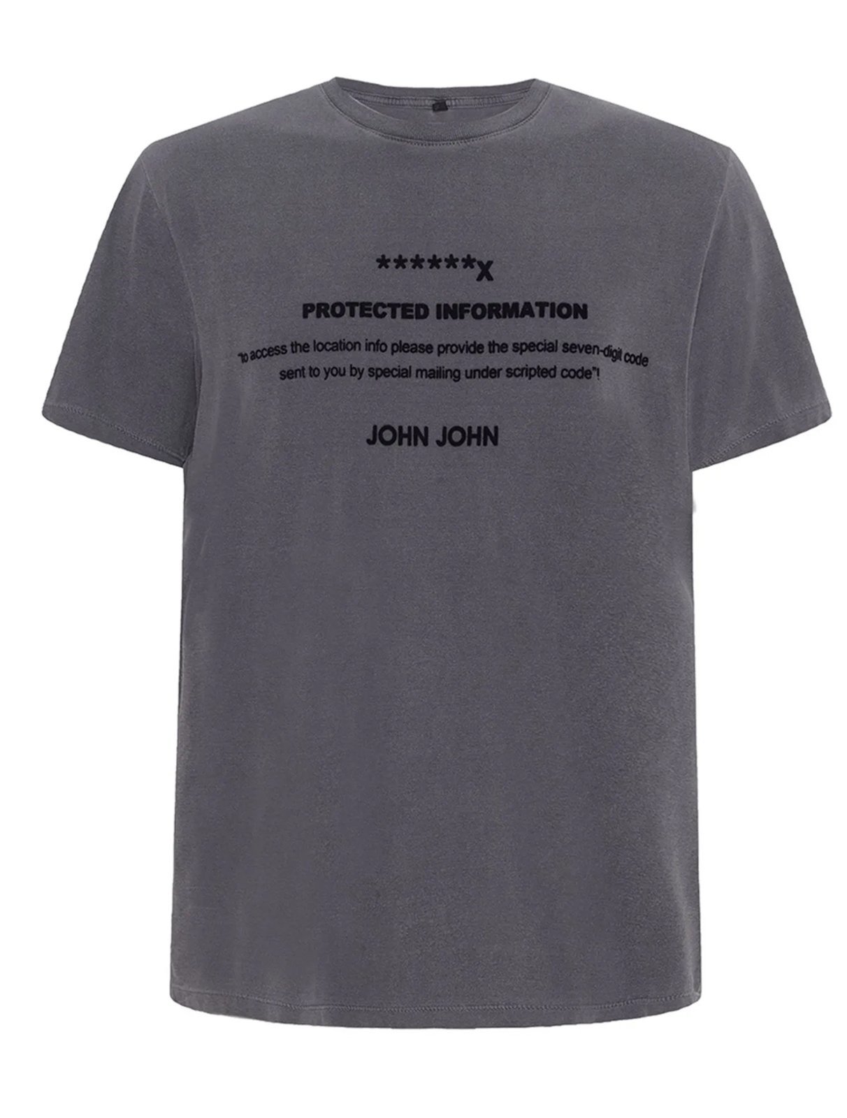 Camiseta John John Estampada Grafite - Compre Agora