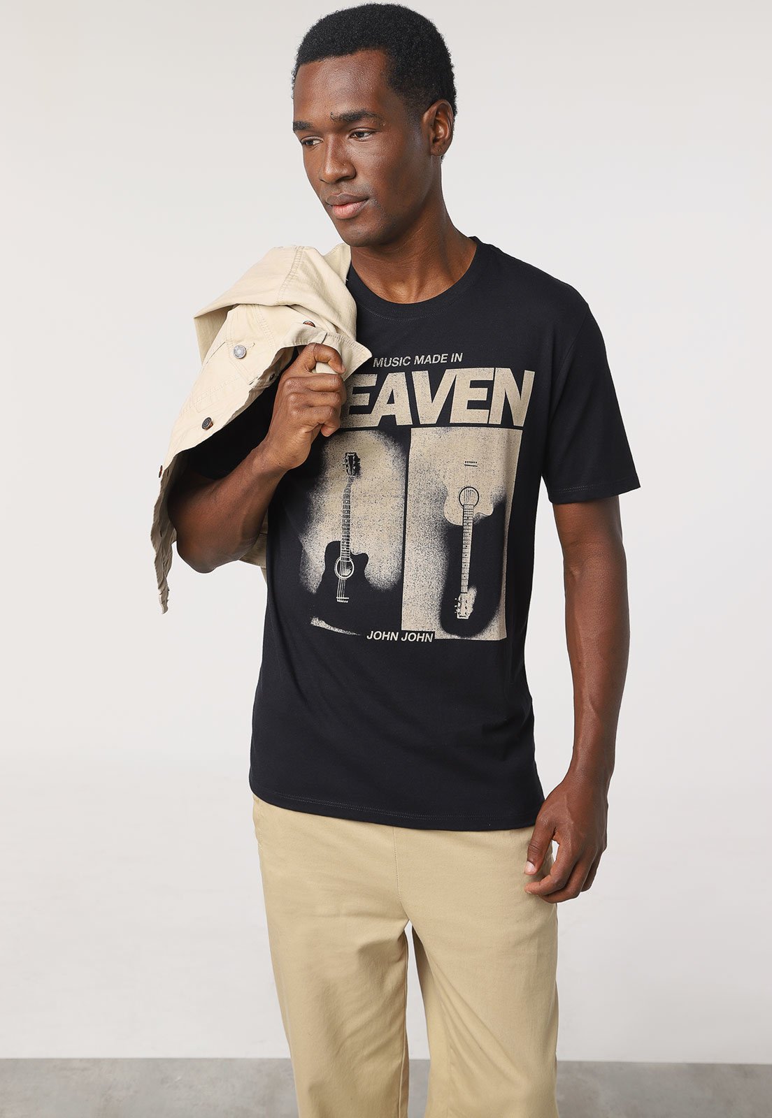Camiseta John John Made In Heaven Masculina - Dom Store Multimarcas  Vestuário Calçados Acessórios