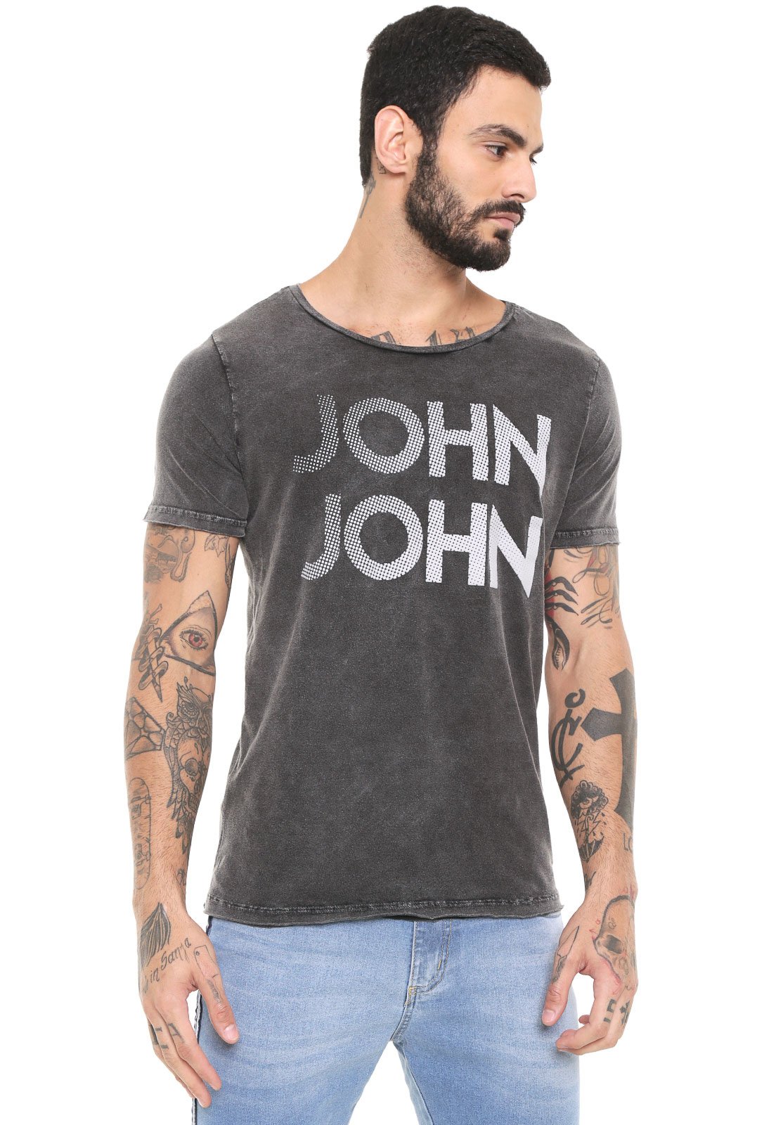 Camiseta John John Masculina Rg Full Neon Skate Amarela - Compre Agora