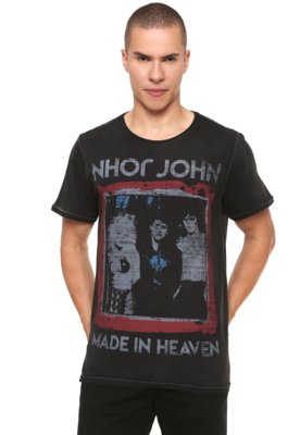 Camiseta John John Rock Tour Amarela - Compre Agora