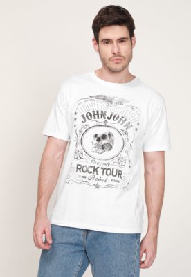 Camiseta John John Gym Rocks Branca - Compre Agora