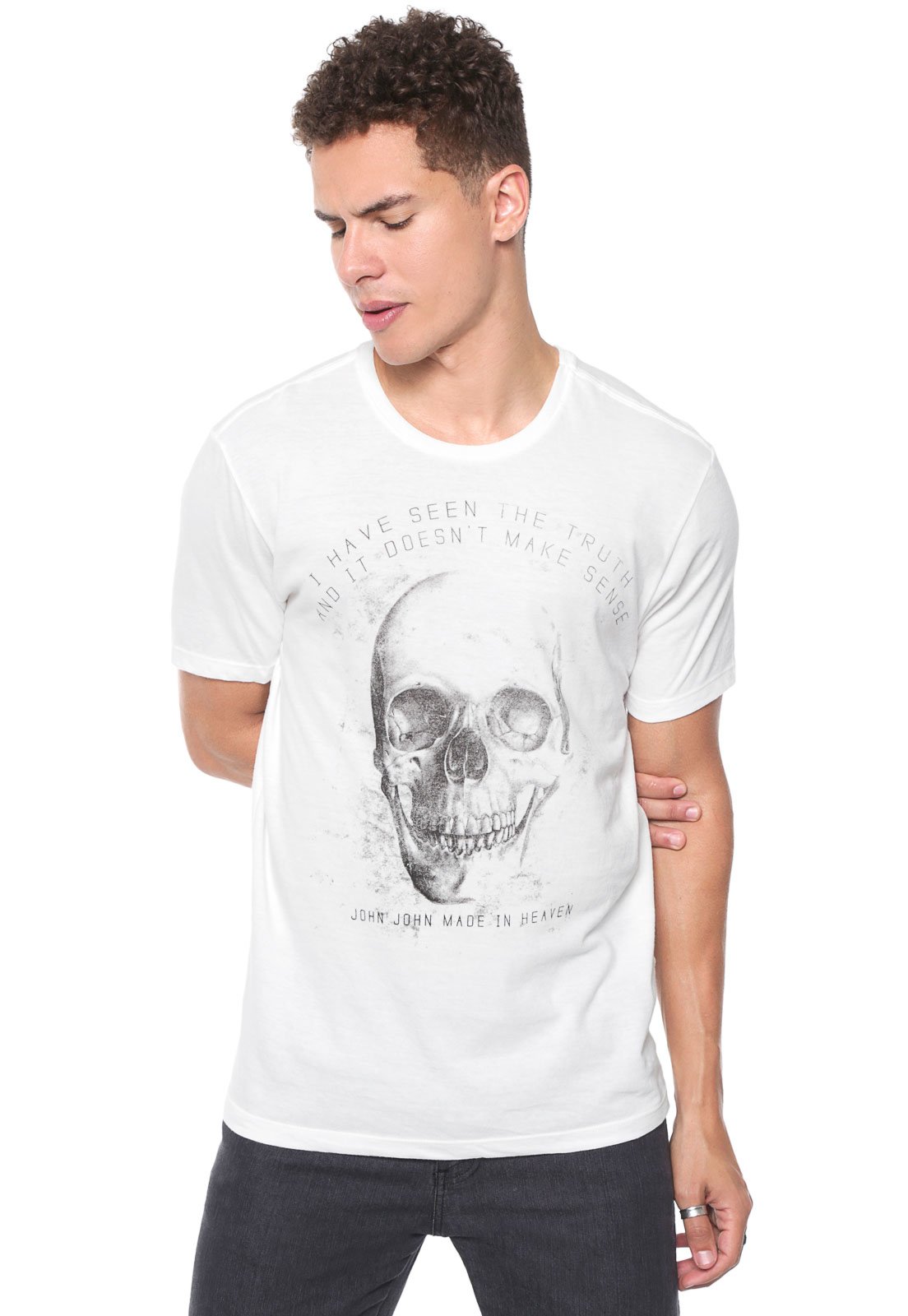 CAMISETA JOHN JOHN SKULL DRAW