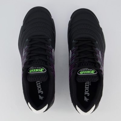 Chuteira Joma Maxima Futsal Preta e Roxa
