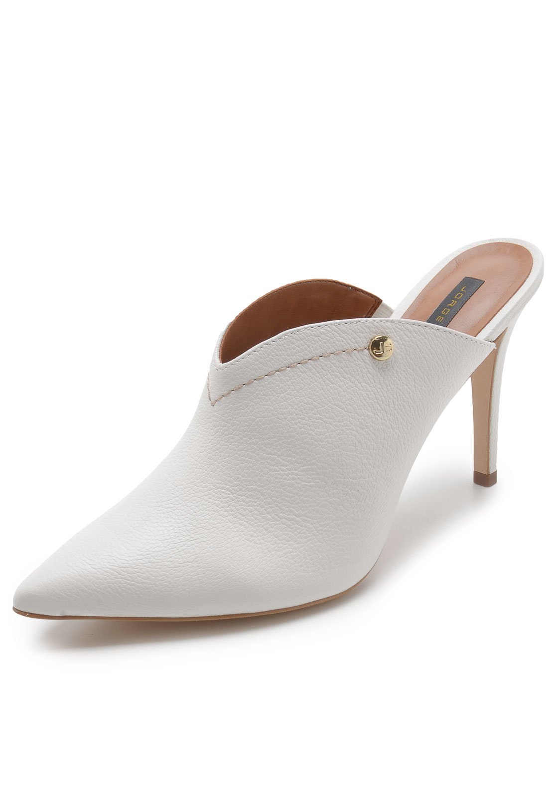 Mule branco hot sale jorge bischoff