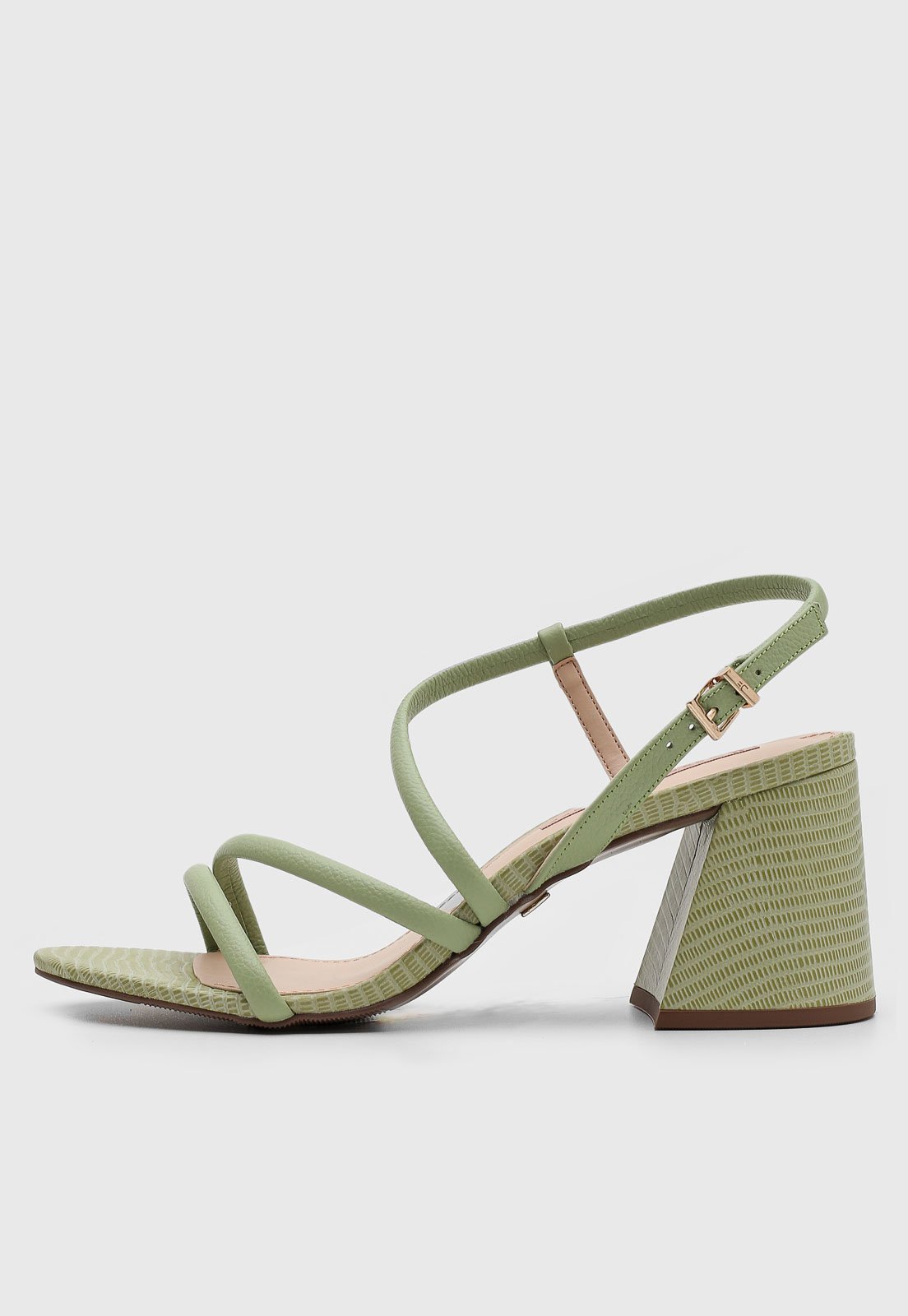 Sand lia Jorge Bischoff Tiras Verde Compre Agora Dafiti Brasil