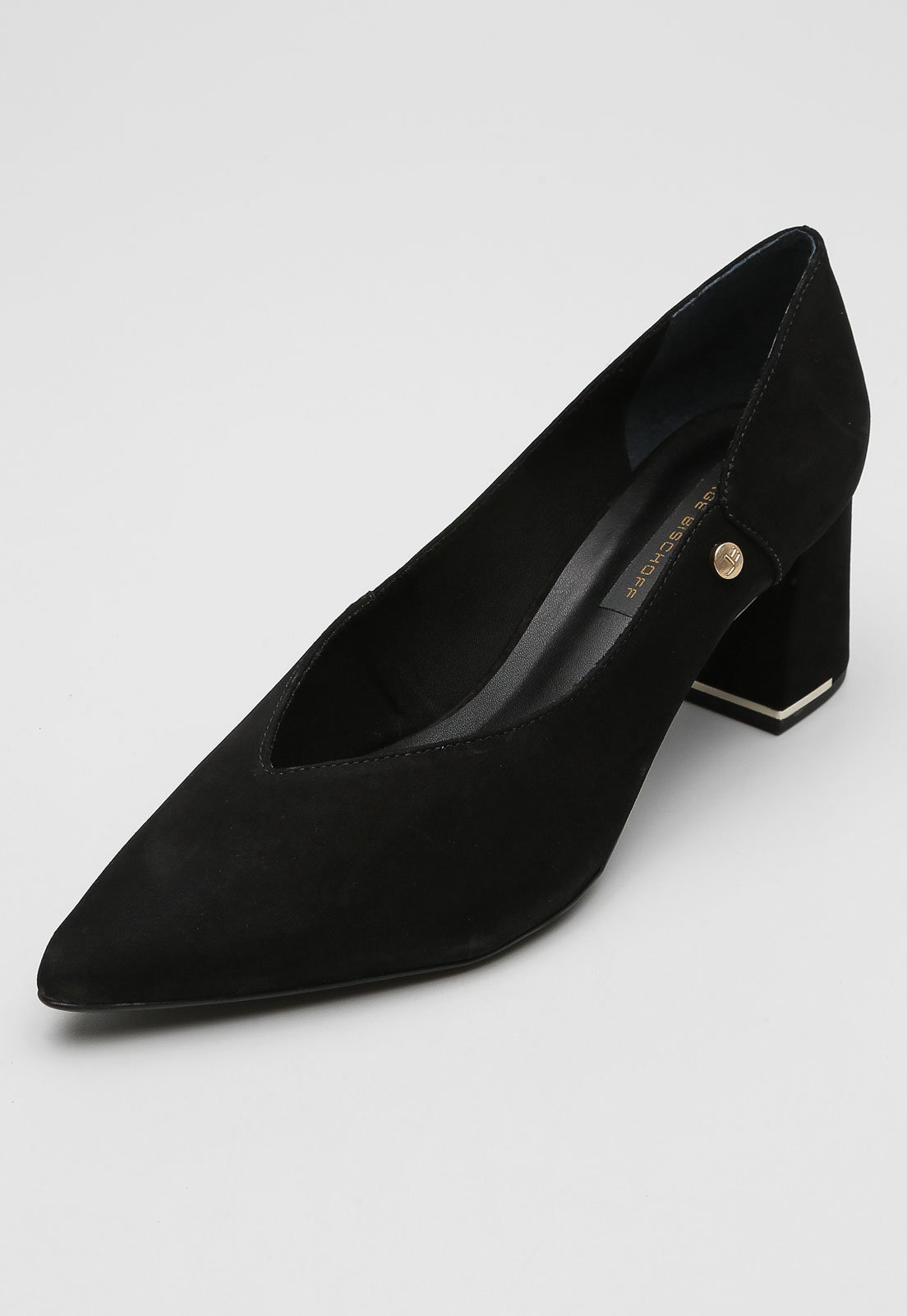 scarpin preto fosco