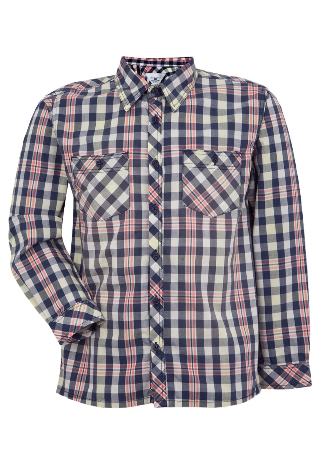 Camisa Xadrez - Pink 90134 - Trimix Online