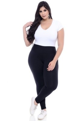 Legging Plus Size K2B Fitness Cós Largo Preto - Compre Agora | Dafiti ...