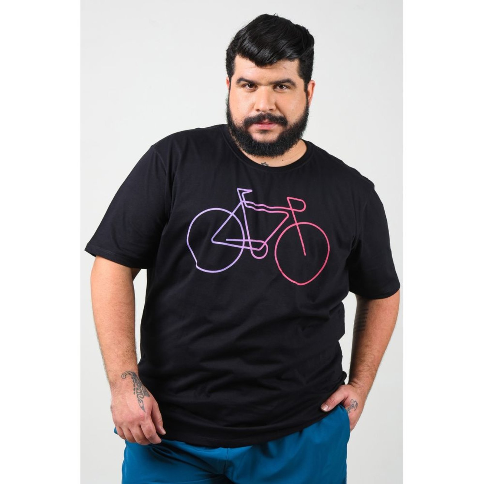 camiseta estampa bike