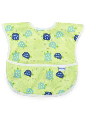 Babador KaBaby Impermeável Tartaruga Verde Menor preço em Babador KaBaby Impermeável Tartaruga Verde