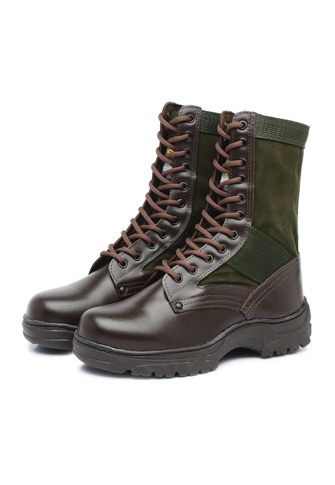 boot marrom exercito