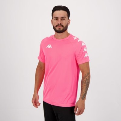 Camisa Kappa Sports Rosa